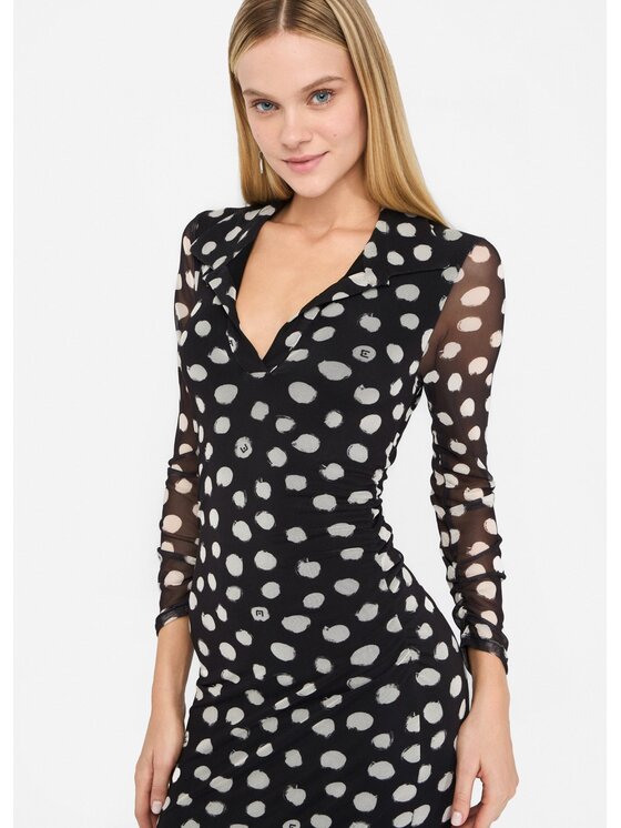 Liu Jo Liu Jo Vestito da giorno UF5267JS007M9169 Nero Regular Fit