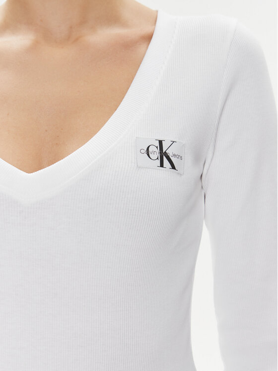 Calvin Klein Jeans Calvin Klein Jeans Блузка J20J222882 Білий Regular Fit