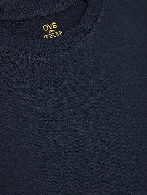OVS OVS Тишърт 2075387 Тъмносин Regular Fit