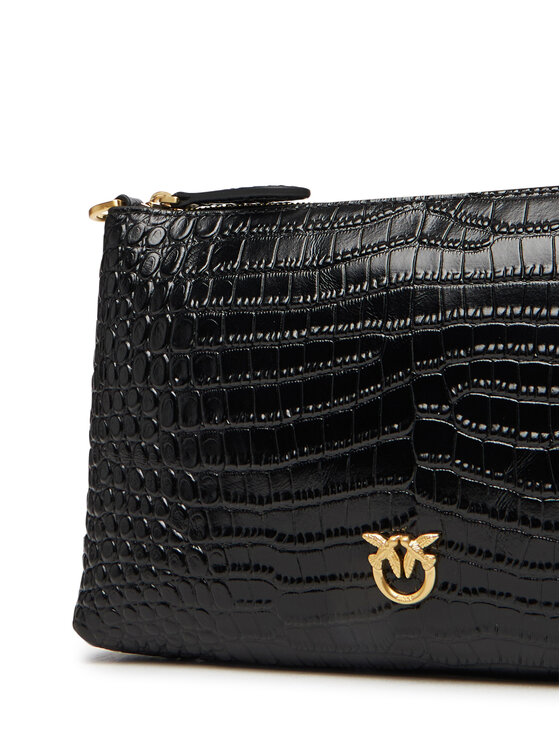 PINKO PINKO Torebka Flat Horizontal Mini AI 25-26 104277 A2OH Czarny
