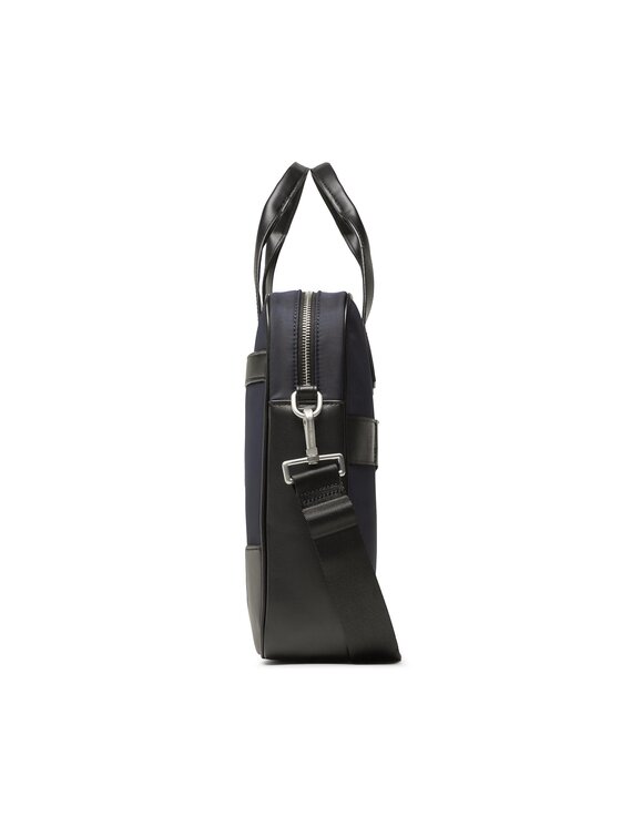 Tommy Hilfiger Tommy Hilfiger Brašna na notebook Central Repreve AM0AM11301 Tmavomodrá