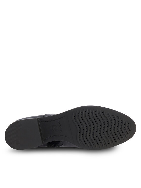 Geox Geox Polokozačky D Felicity D36G1D 04322 C9999 Černá