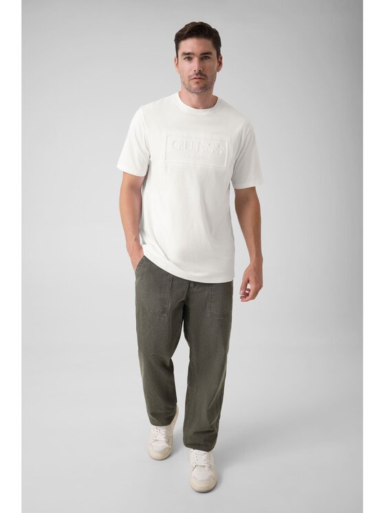 Guess Guess T-Shirt 183984 Bílá Classic Fit