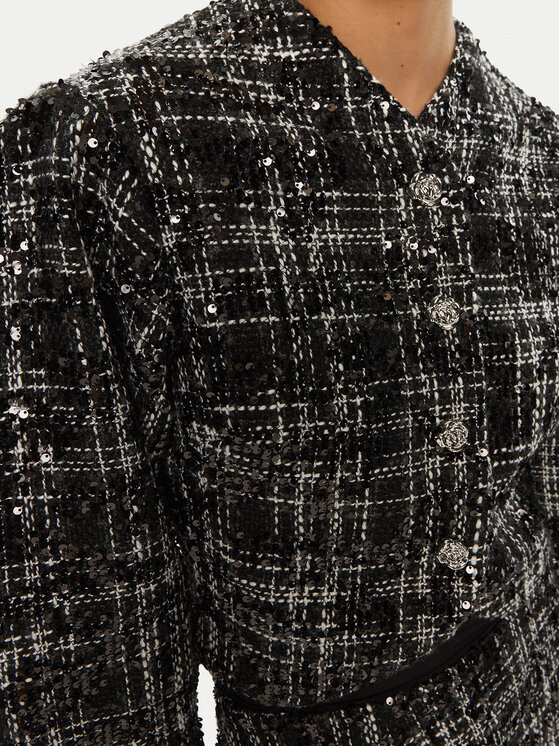 ROTATE ROTATE Übergangsjacke 113908 Schwarz Regular Fit