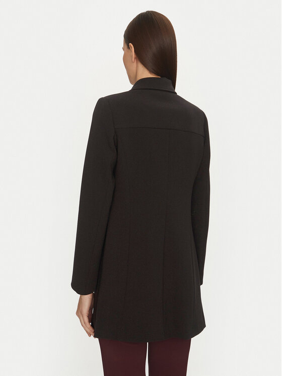 Motivi Motivi Cappotto di transizione 0034Q000521N Nero Regular Fit