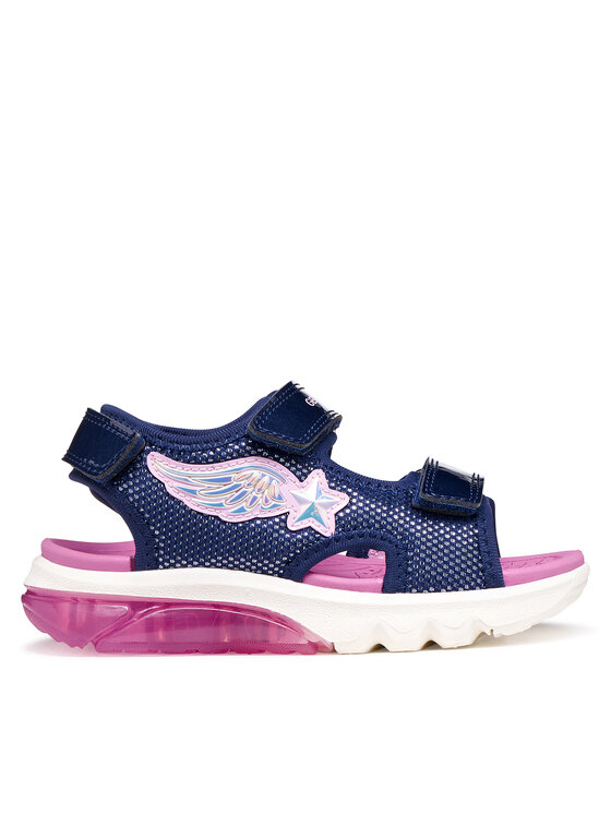 Geox Sandały J Sandal Ciberdron G J55MWA 0ASKN C0694 S Granatowy