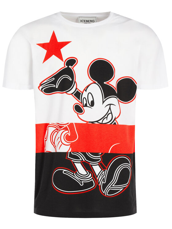 Iceberg Iceberg T-shirt 20EI2P0F06363011101 Bijela Regular Fit