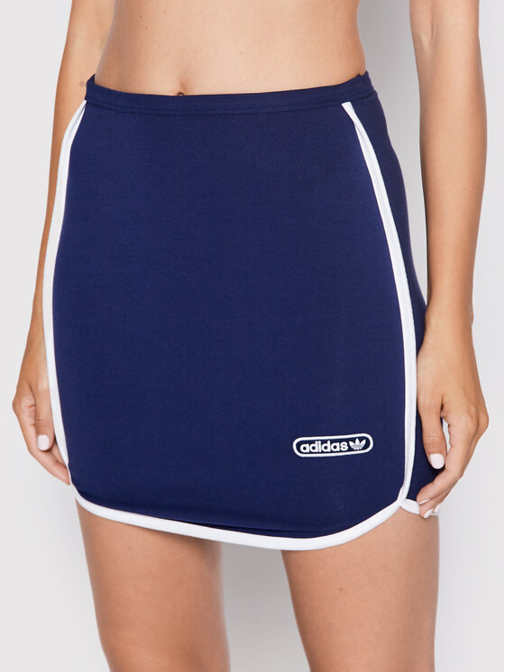 Fustă mini HL6565 Bleumarin Slim Fit