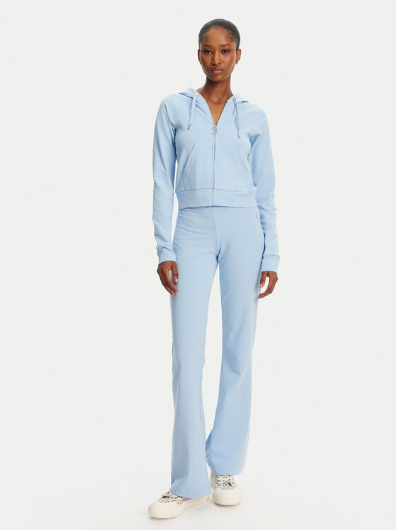 Juicy Couture Juicy Couture Pantaloni da tuta Apollo JCWBJ125311 Celeste Flared Leg