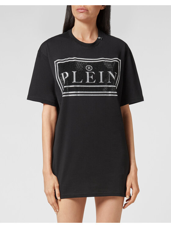 PHILIPP PLEIN PHILIPP PLEIN Tričko 22949 Čierna Regular Fit