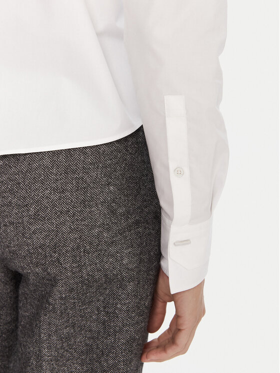 BOSS BOSS Särk Bertyna 50543684 Valge Regular Fit
