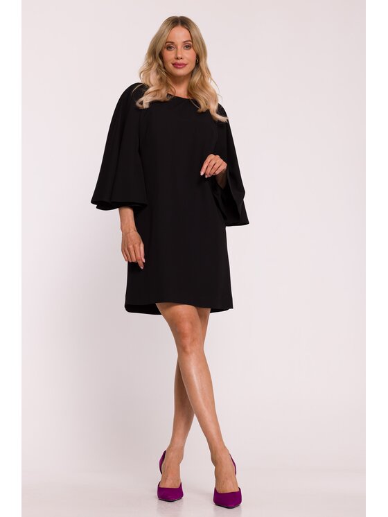 Stylove Stylove Sukienka elegancka s426 Czarny A-Line Fit