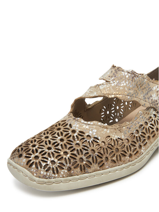 Rieker Rieker Pantofi 413G4-90 Bej