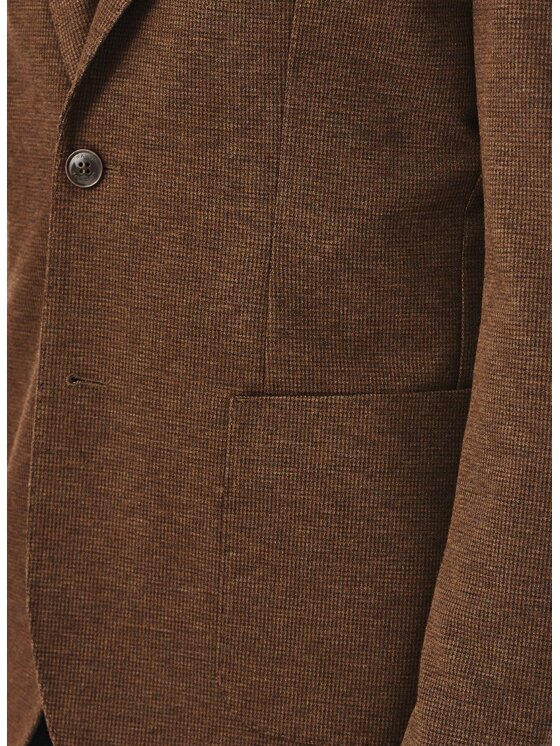 Pako Lorente Pako Lorente Marynarka P24WF-3X-010 Brązowy Slim Fit