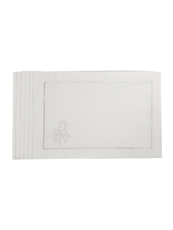 Roseberry Home Roseberry Home Podkładka na stół Candy Cane Silverline Srebrny