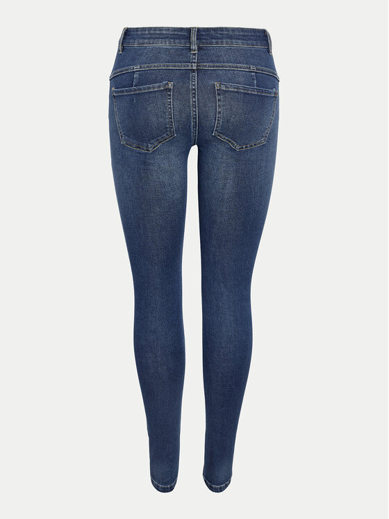 Noisy May Noisy May Jeans hlače Jen 27030580 Mornarsko modra Skinny Fit