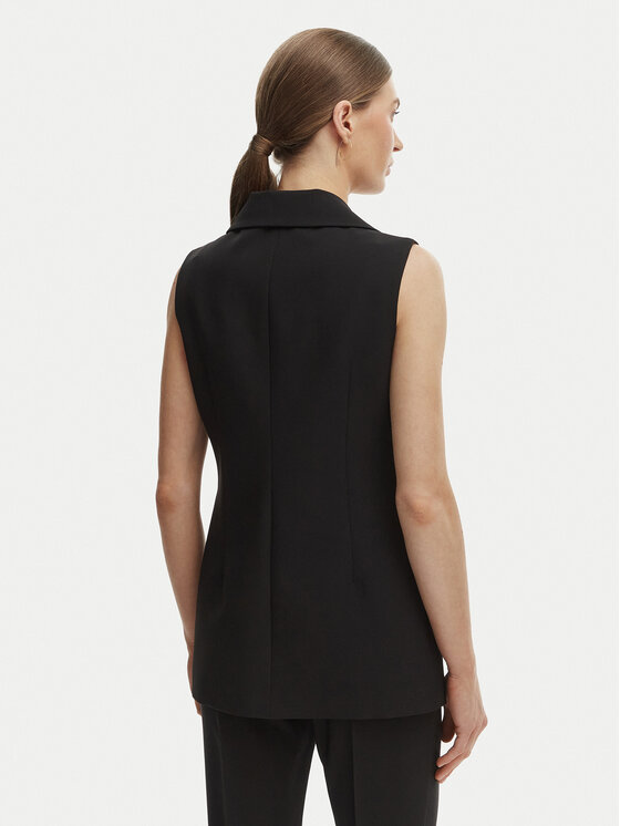 Rinascimento Rinascimento Vestă de costum CFC0128645003 Negru Regular Fit
