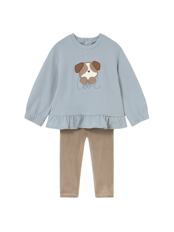 Mayoral Komplet bluza i legginsy 2738 Kolorowy Regular Fit