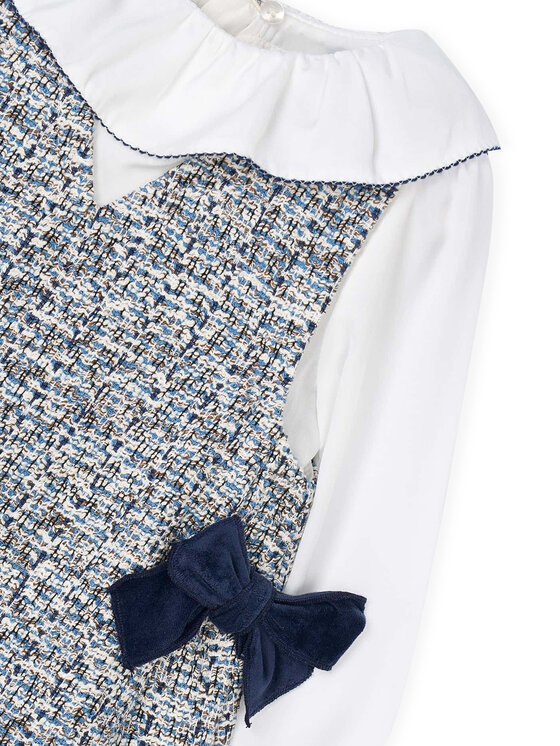 Mayoral Mayoral Ежедневна рокля 4990 Сив Regular Fit