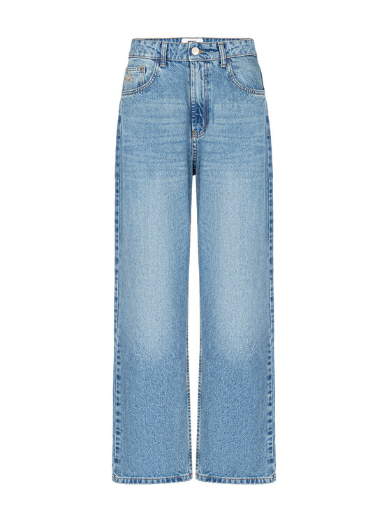 BENU BENU Jeansy vintage blue Niebieski Straight Fit