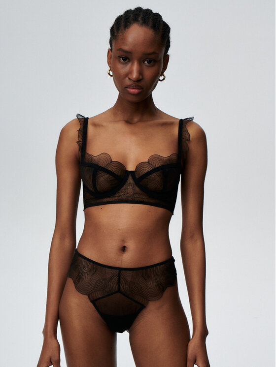Undress Code Undress Code Стрінги Bliss 582 Чорний
