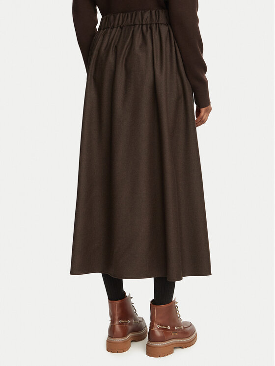 Weekend Max Mara Weekend Max Mara Спідниця-міді Ovest 2625106032 Cиній Regular Fit