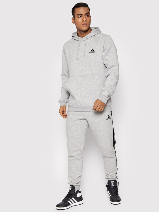 adidas adidas Majica dugih rukava Essentials H12213 Siva Regular Fit