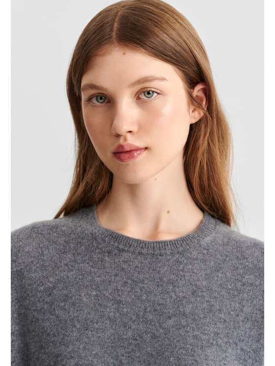 TATUUM TATUUM Sweter NORA Szary Classic Fit