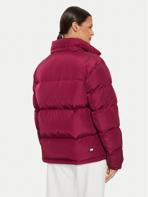 Tommy Jeans Tommy Jeans Daunenjacke Alaska DW0DW18610 Dunkelrot Regular Fit