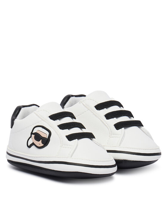 KARL LAGERFELD KARL LAGERFELD Laisvalaikio batai Z31185 E Balta