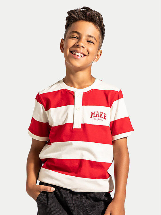 Coccodrillo T-shirt ZC4143201ABJ Rosso Regular Fit, taglia : 140