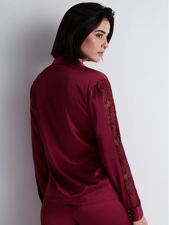 Aubade Aubade Maglietta del pigiama 2S44 Rosso Regular Fit