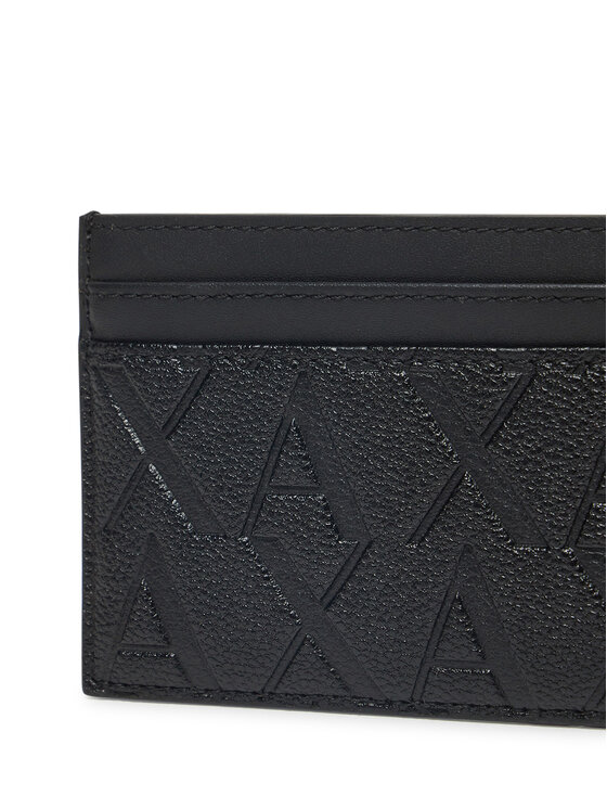 Armani Exchange Armani Exchange Sada peňaženka a puzdro na karty XM001273 AF12133 UC001 Čierna