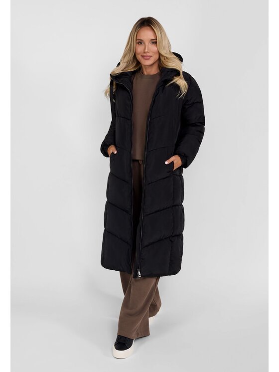 minoti minoti Kurtka zimowa 26wcoat11 Czarny Parka Fit