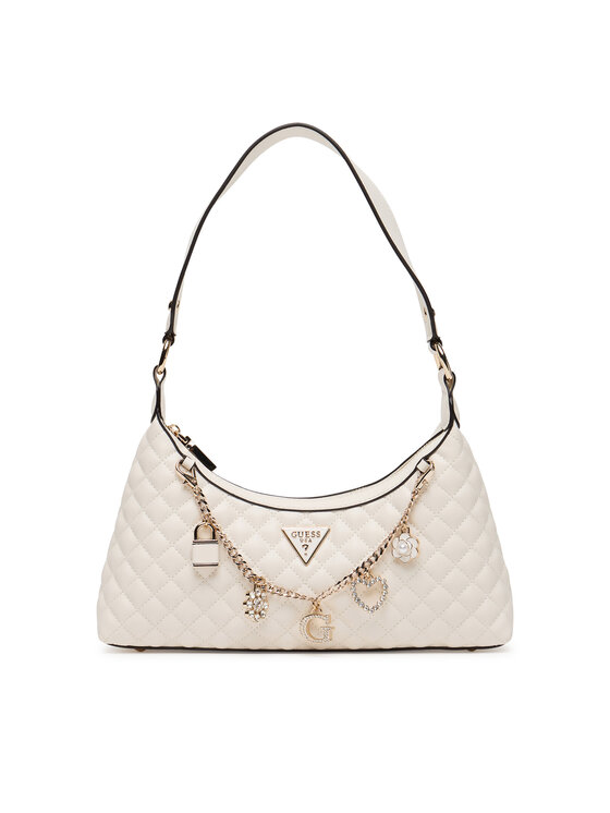 Guess Guess Táska Everlee HWEG86 79180 Ekru