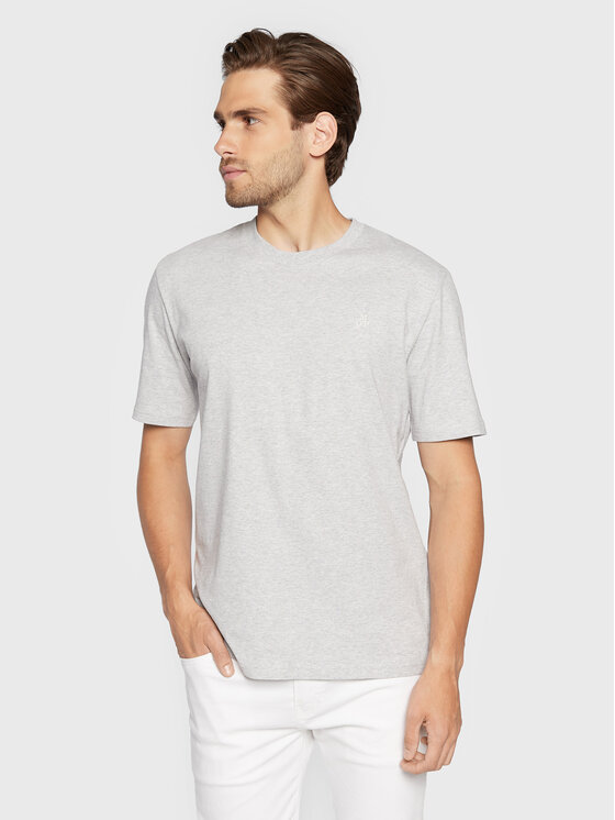 Marc O'Polo Marc O'Polo T-Shirt B21 2012 51054 Γκρι Regular Fit