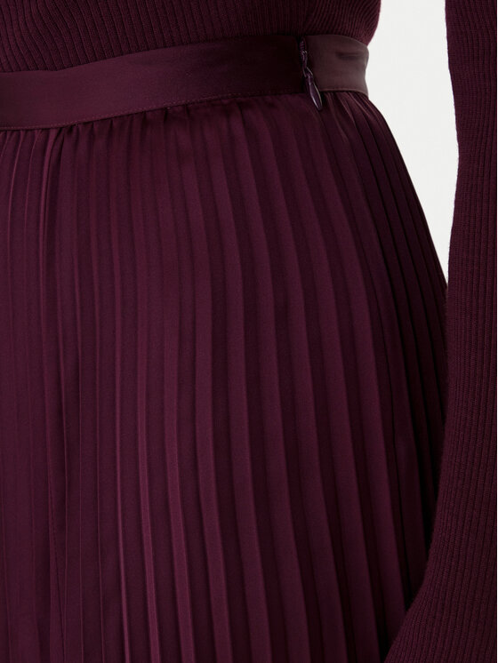 BOSS BOSS Plisēti svārki Velacey 50546594 Violets Regular Fit