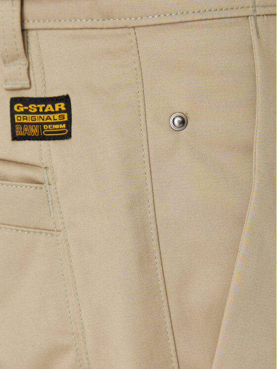 G-Star Raw G-Star Raw Pantalon scurți din material Bronson 3.0 D26337-5126 Bej Regular Fit