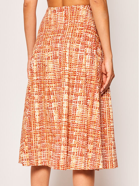 Gonna midi Dinamite 61015520 Rosso Regular Fit