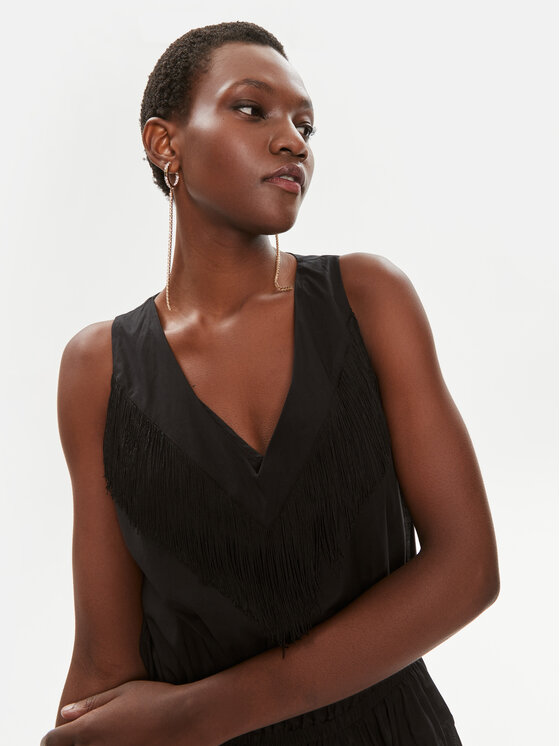 PINKO Pinko Φόρεμα καθημερινό Beginners 103740 A1XN Μαύρο Relaxed Fit