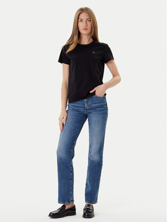 BOSS BOSS Majica Eventsa8 50545671 Črna Slim Fit