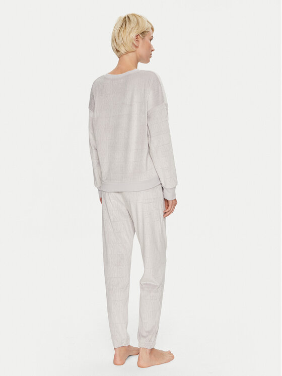DKNY DKNY Pyžamo YI90034 Šedá Relaxed Fit