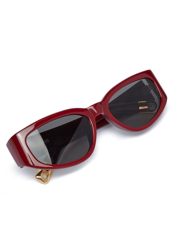 JACQUEMUS JACQUEMUS Сонцезахисні окуляри JAC5C3SUN Бордовий