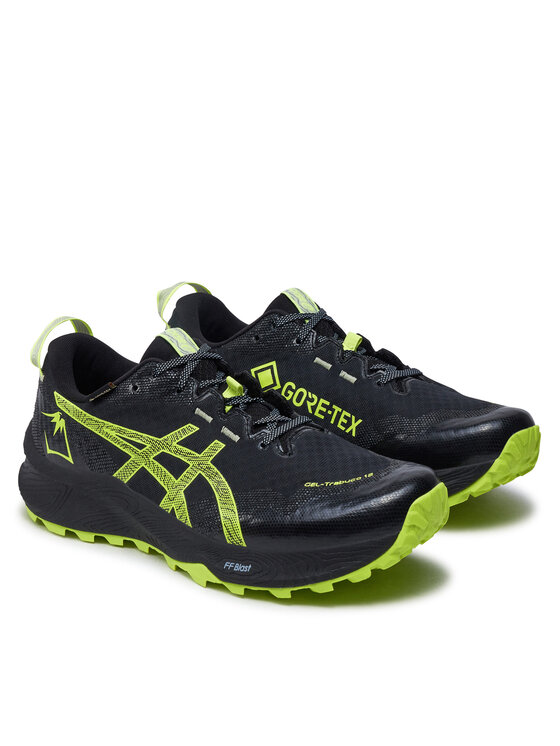 Asics Asics Παπούτσια για Τρέξιμο Gel-Trabuco 12 Gtx 1011B801 Μαύρο