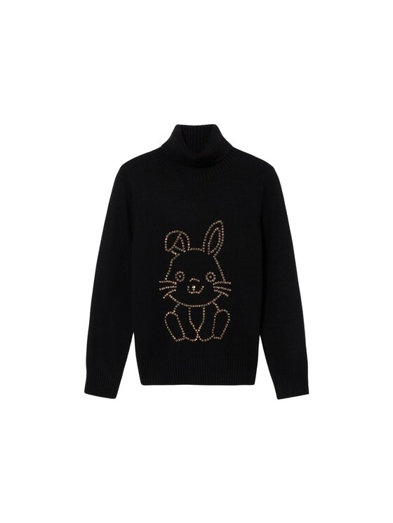 Oltre Oltre Cardigan M518J005290N033 Nero Regular Fit