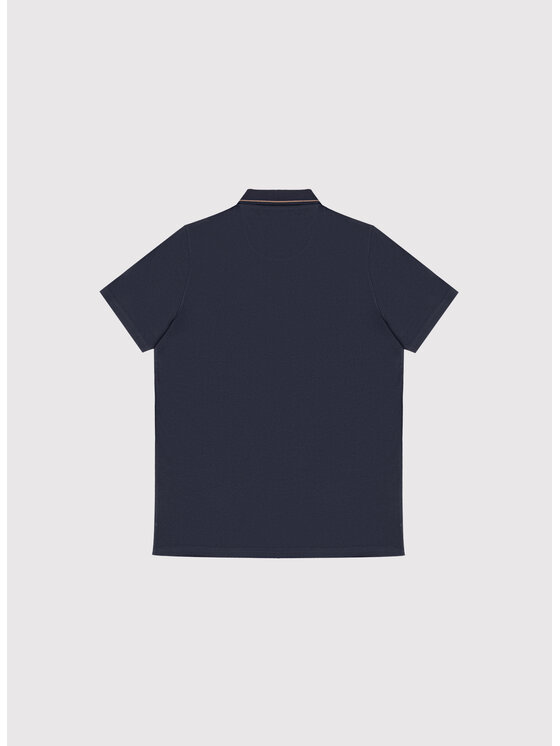 Pako Lorente Pako Lorente Polo P26WN-TX-008 Granatowy Regular Fit