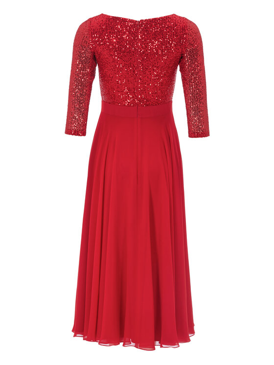 Swing Swing Cocktail obleka 5AH21600 Rdeča Regular Fit