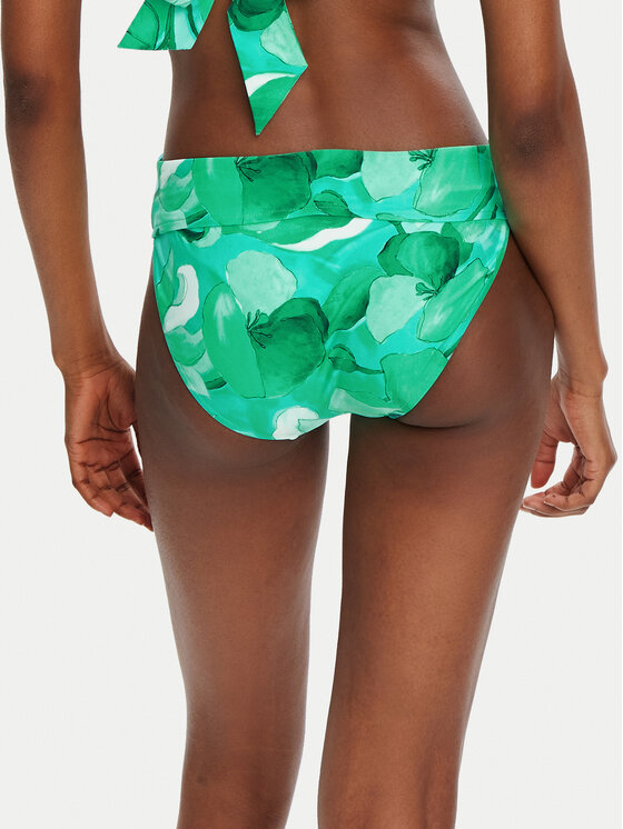 Seafolly Seafolly Dół od bikini Secret Garden 44320-220 Zielony