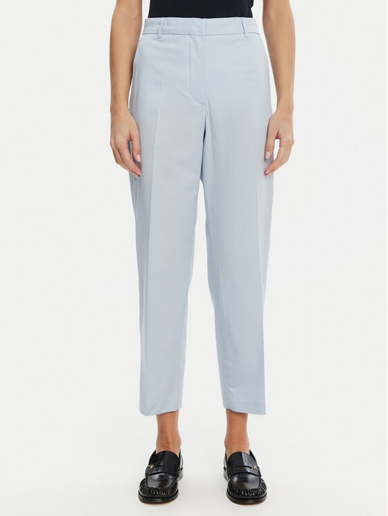 Tommy Hilfiger Chino nohavice WW0WW40504 Modrá Straight Fit
