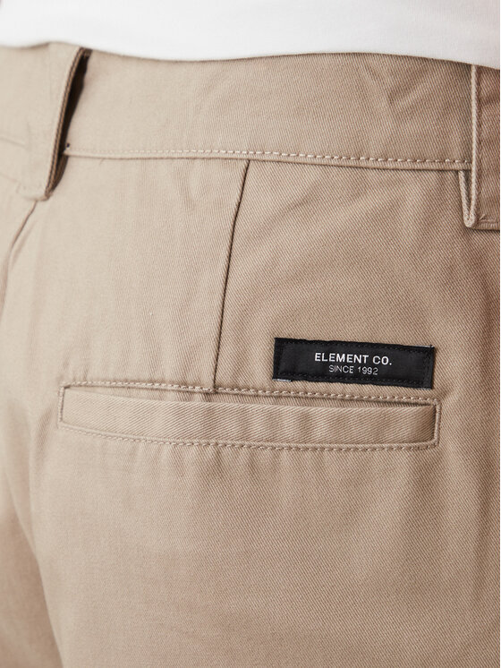 Element Element Chino nohavice Relax Work ELYNP00181 Béžová Relaxed Fit